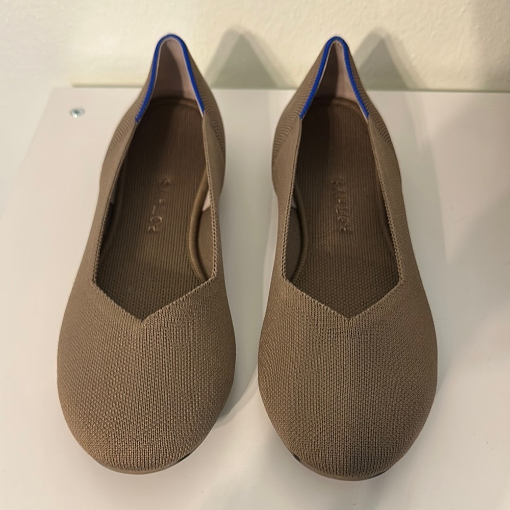 Rothy's Portobello Brown Ballet Flats Size 11.5 - Picture 3 of 8
